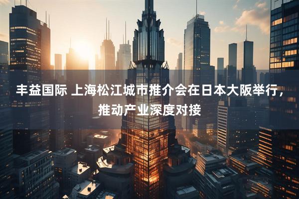 丰益国际 上海松江城市推介会在日本大阪举行，推动产业深度对接