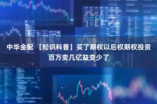 中华金配 【知识科普】买了期权以后权期权投资百万变几亿益变少了